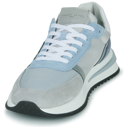 Philippe Model - TROPEZ 2.1 LOW MAN Gris / Azul