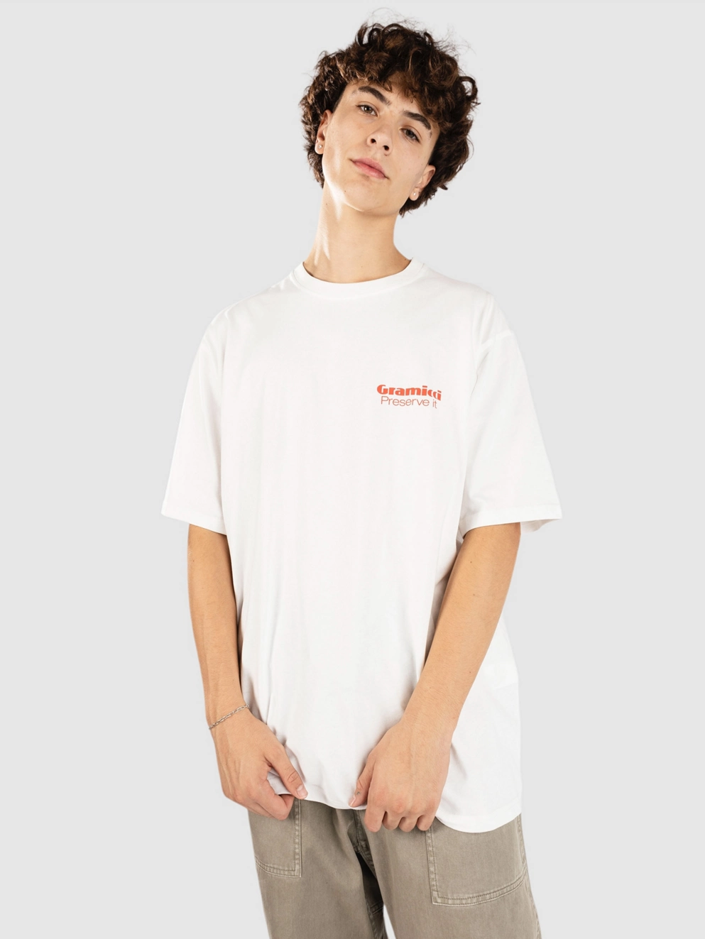 Gramicci Preserve It T-Shirt white