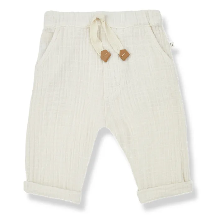 1+ in the family Pantalon Giorgio | Ecru