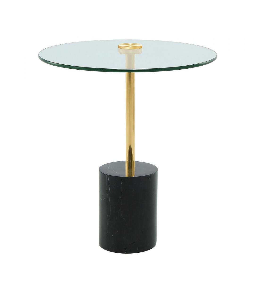 Table basse EVI en acier inoxydable fait main