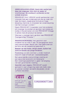 Proceive Kinderwens Max Vrouw 30ST