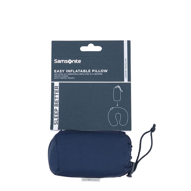 Samsonite TA Revolution Easy Inflatable Pillow Midnight Blue