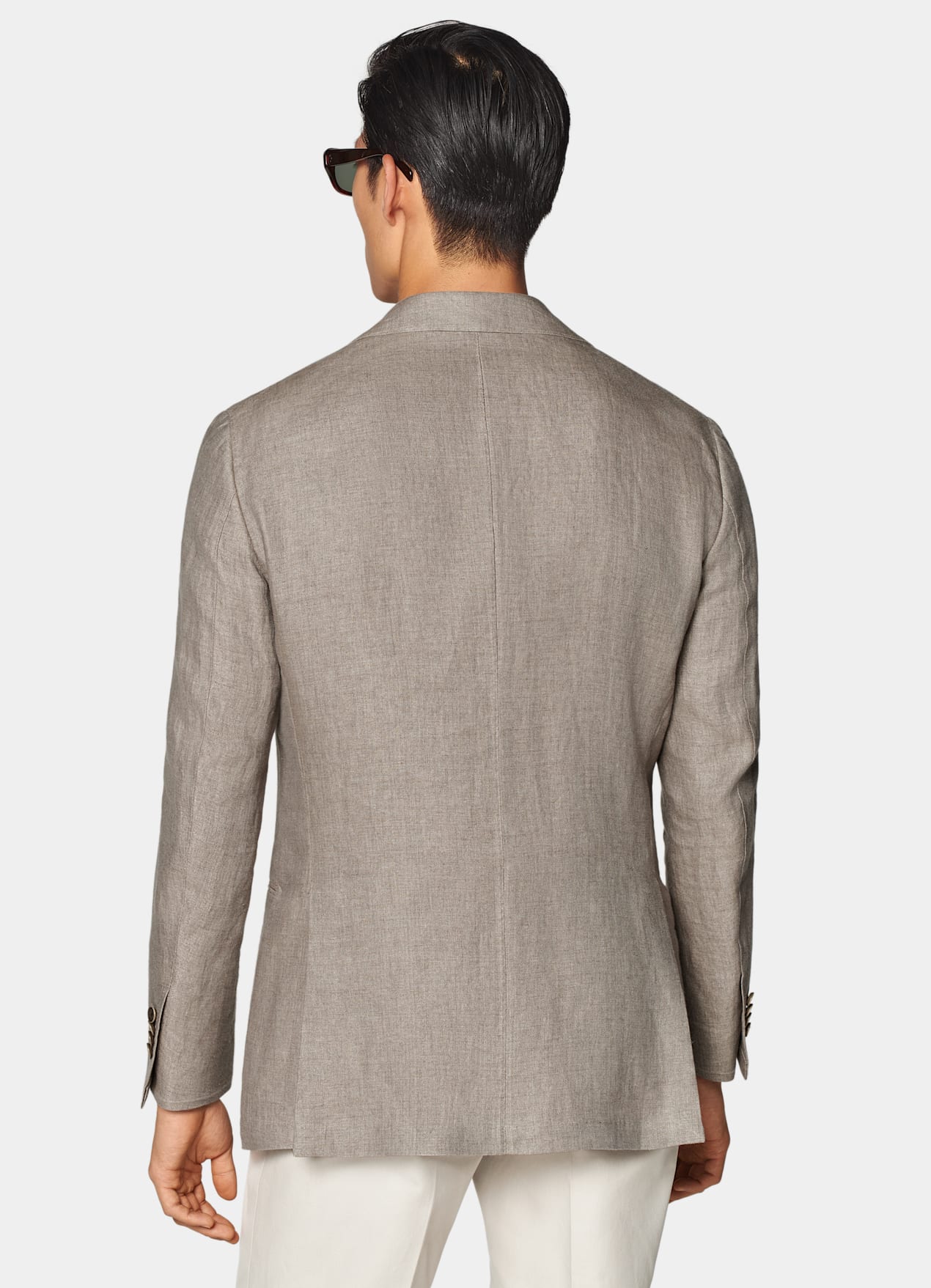 Blazer Roma coupe Relaxed marron clair