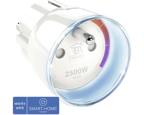 Fibaro Wandstekker Type E Smart Plug met Energiemeterfunctie