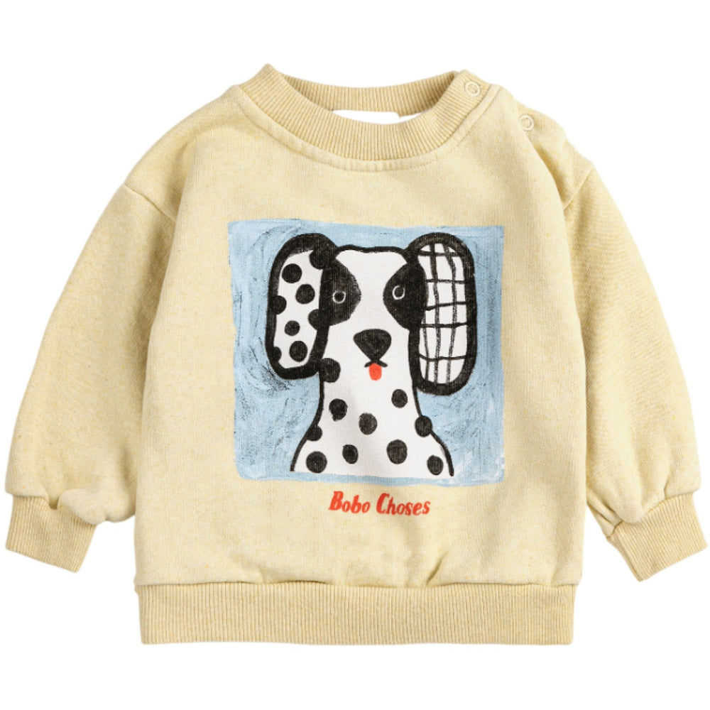 Køb Bobo Choses Yellow Van Dog Sweartshirt