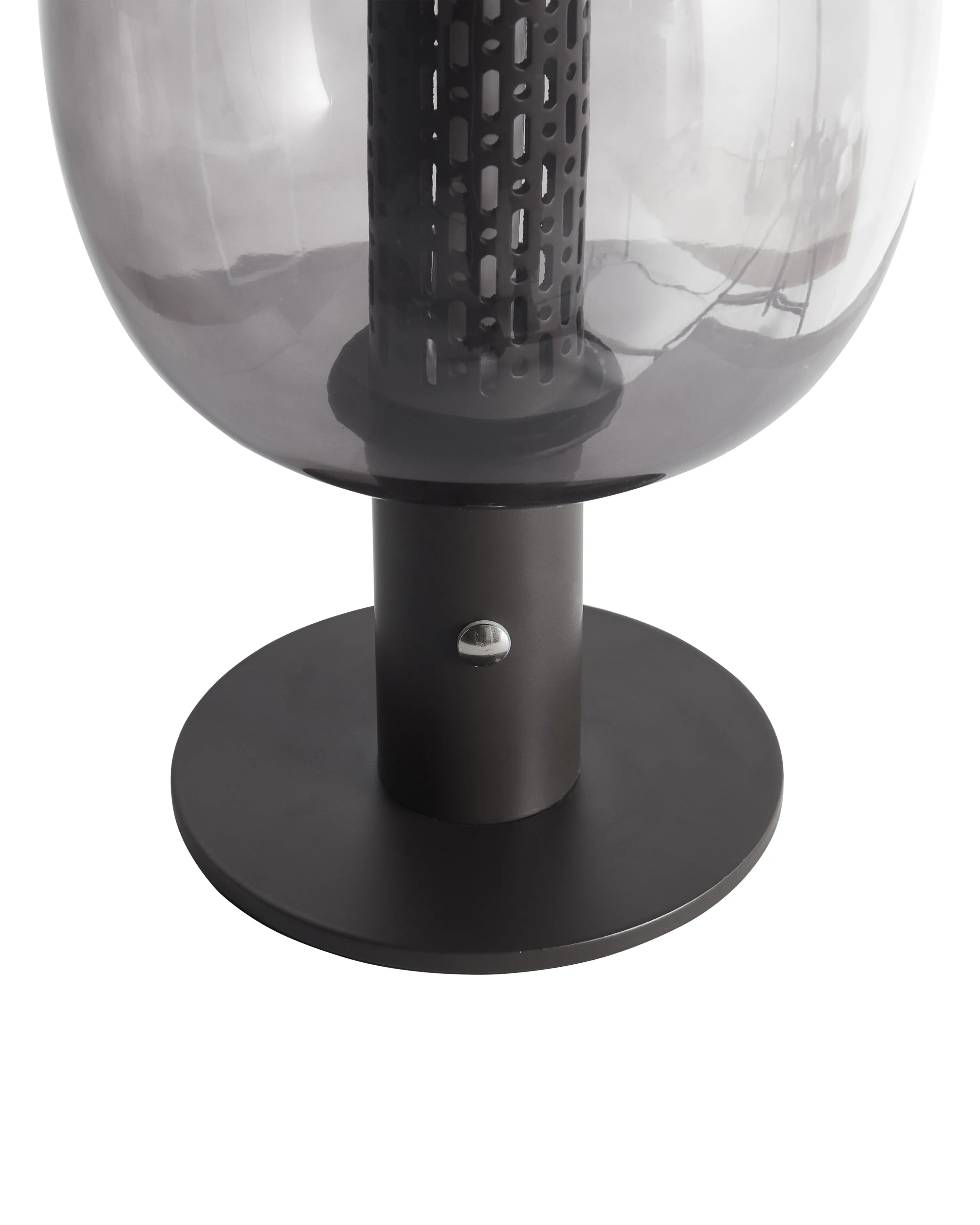 LED draadloze tafellamp PULANGI met dimmer Metaal Zwart