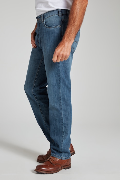 Jeans, 5-Pocket, elastischer Komfortbund, Regular Fit