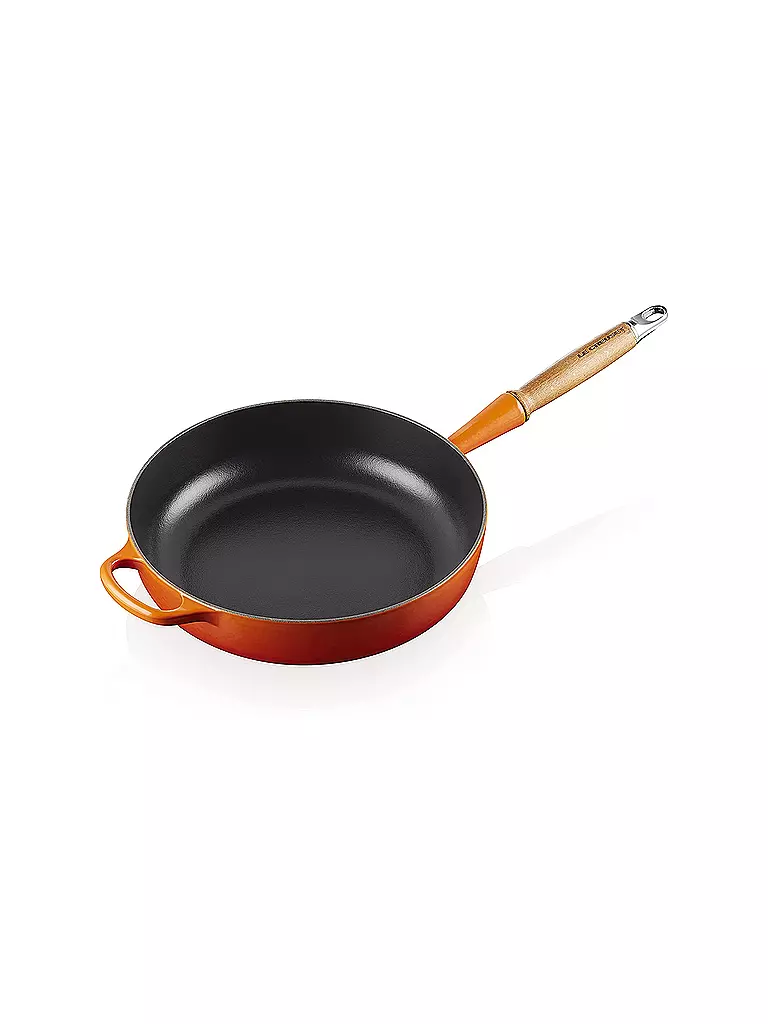 LE CREUSET Sautepfanne Signature 28cm Ofenrot orange