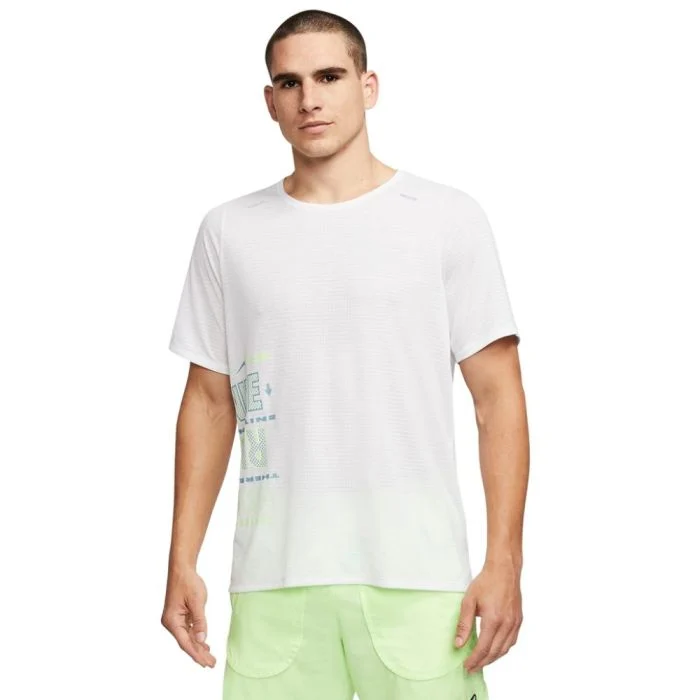Nike Herre T-shirts Rise 365 Wild Run T-Shirt