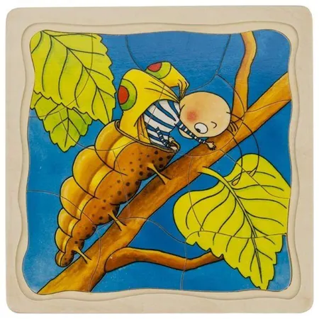goki Schichtenpuzzle Die Raupe