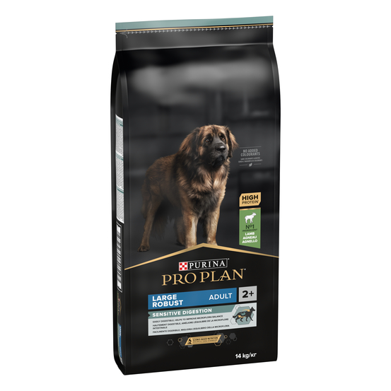 Croquettes chien adulte à l'agneau digestion difficile - 14 kg