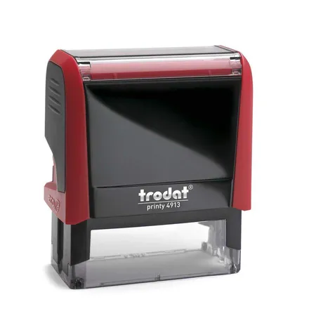 Trodat 514913020 Stempel Printy 4913 mit Gutschein, Modell 4.0, 6-zeilig