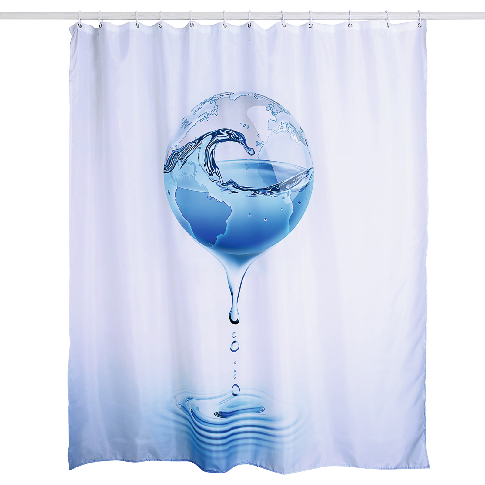 Duschvorhang Wave 180 x 180 cm