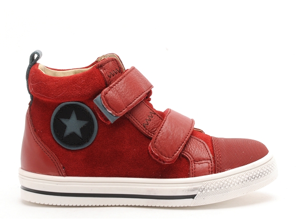 Acebos boots bottine enfant 5634 rouge