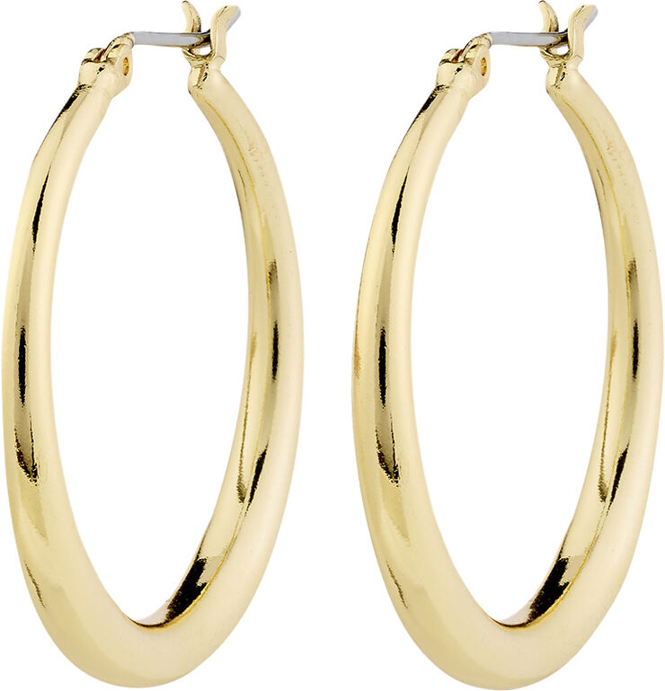 Pilgrim JORUN hoop earrings gold-plated Guld