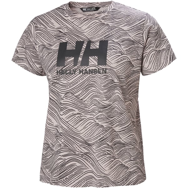 T-shirt HELLY HANSEN W HH LOGO T-SHIRT GRAPHIC 2.0 PINK CLOUD