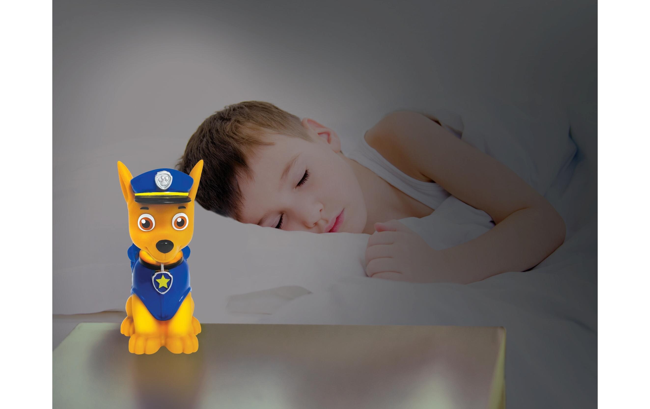 Paw Patrol Chase 3D LED-Taschen-Nachtlicht 13 cmEnergieeffizientes Nachtlicht für die Kleinsten