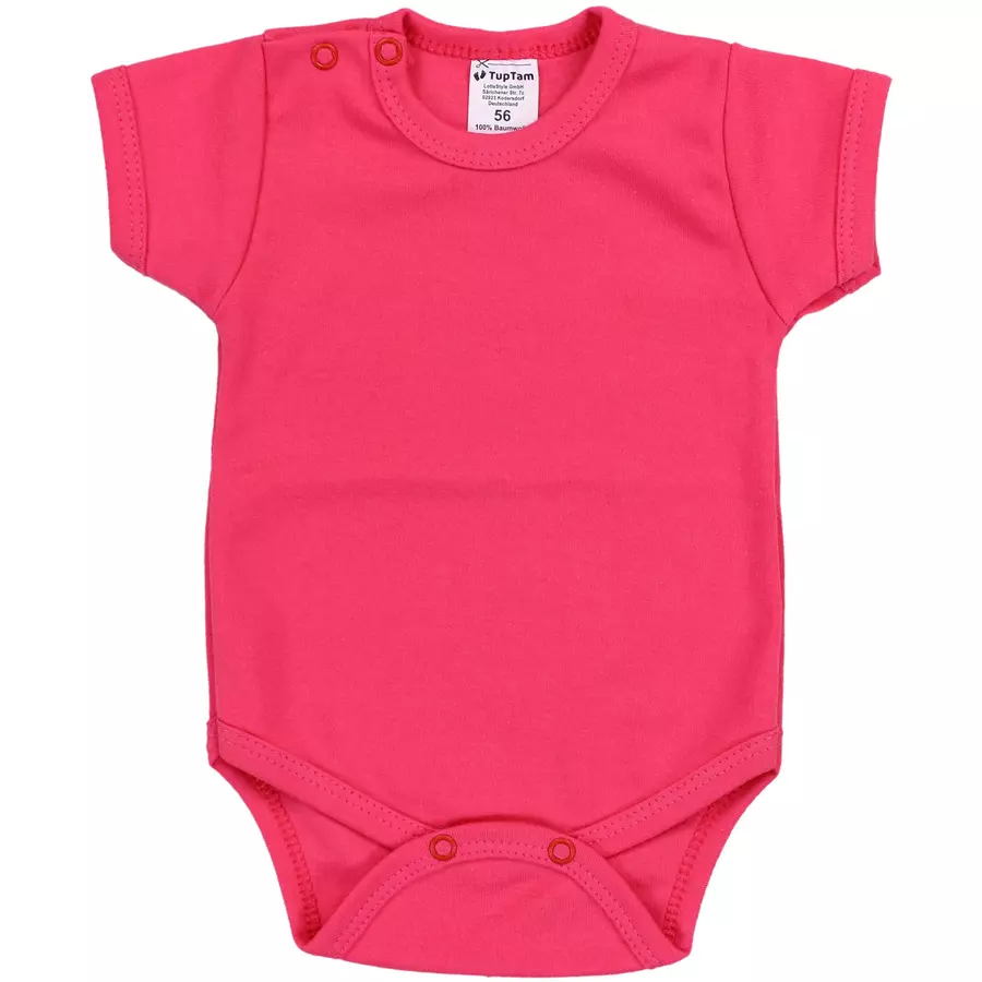 TupTam Mädchen Baby Body Kurzarm 5er Pack rosagrün