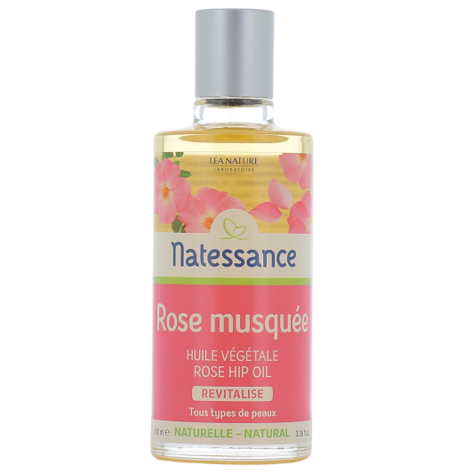 Huile de Rose Musquée Natessance - Tous types de peaux