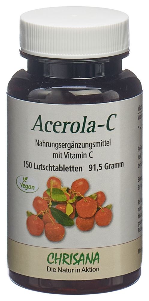 CHRISANA Acerola C Lutschtabl Ds 150 Stk