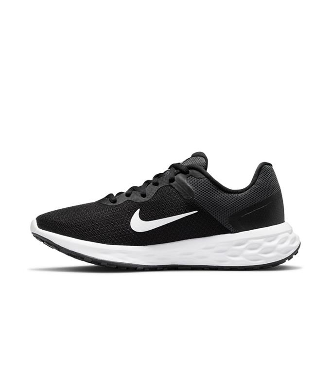 NIKE REVOLUTION 6 WOMENS RUNNING BLACK-WHITE-DK-SMOKE-GREY-COOL