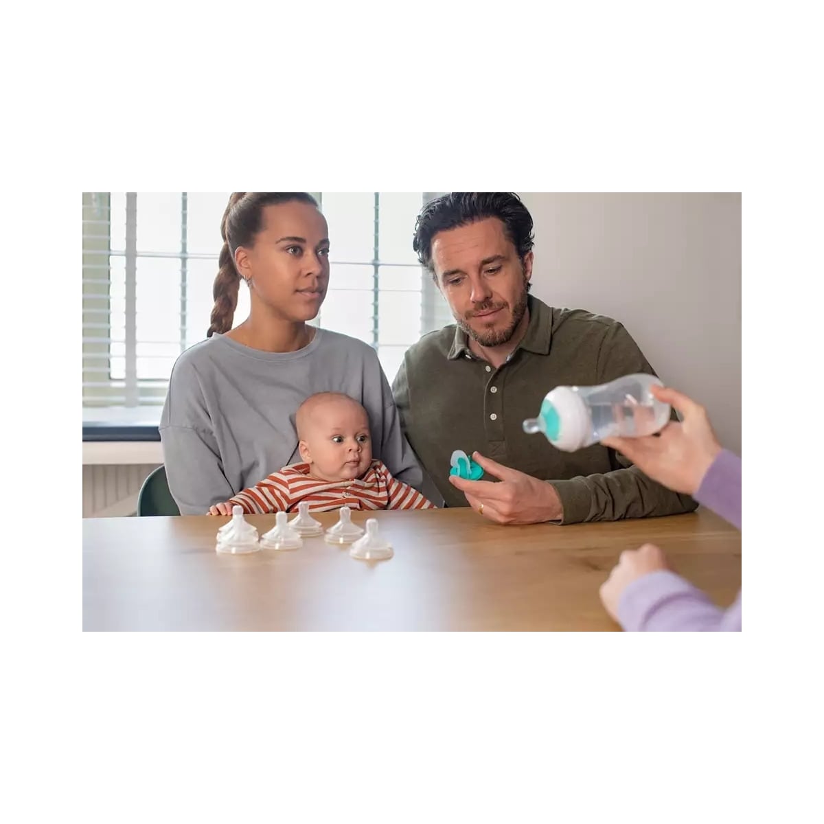 Philips Avent SCY673/01 Natural Response AirFree tåteflaske, 260 ml