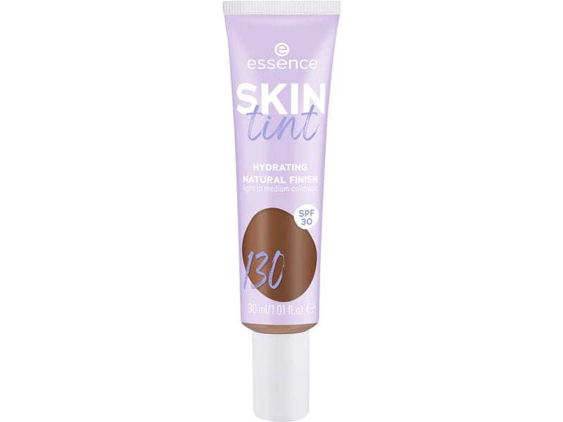 essence Foundation Skin Tint 130 Feuchtigkeitsspendendes Make-up mit leichter bis mittlerer Deckkraft