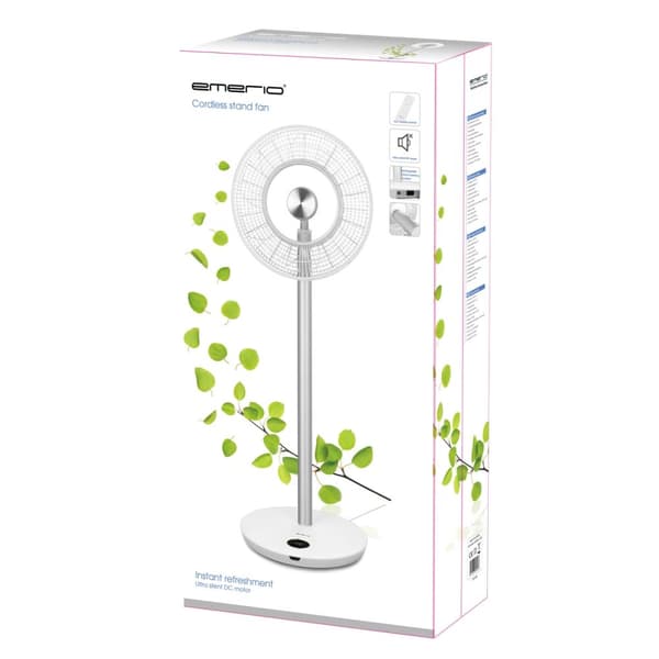 Emerio Oppladbar vifte 33,5 cm med 12 hastigheter