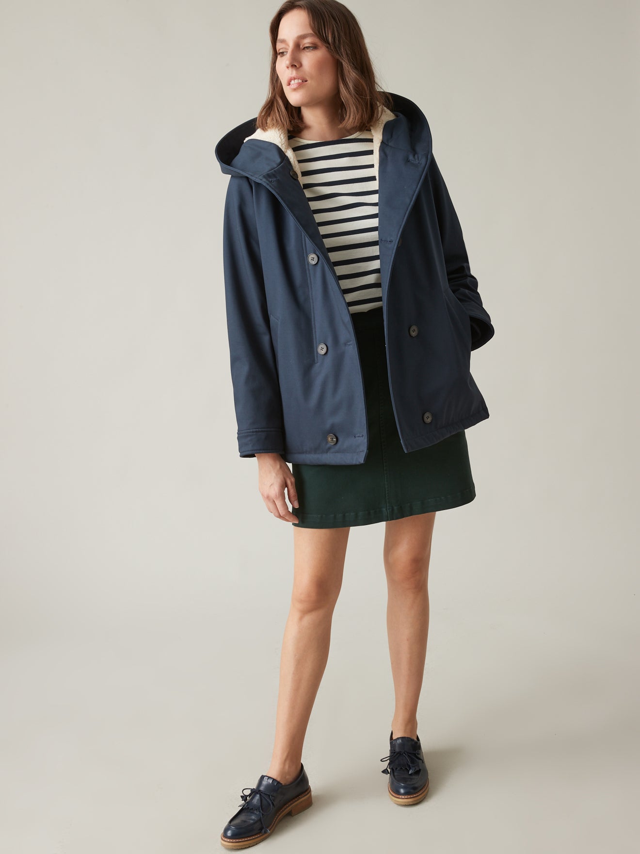 Parka courte femme