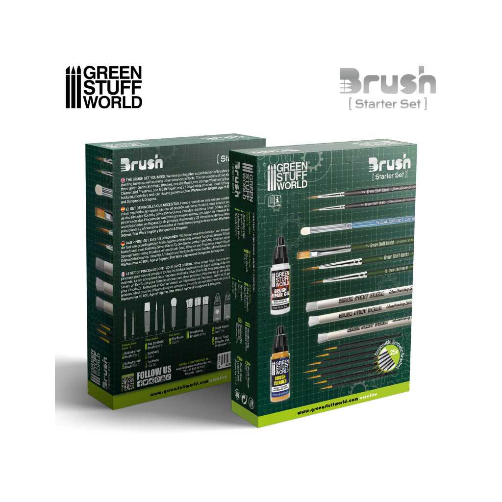 Set pinceaux de base