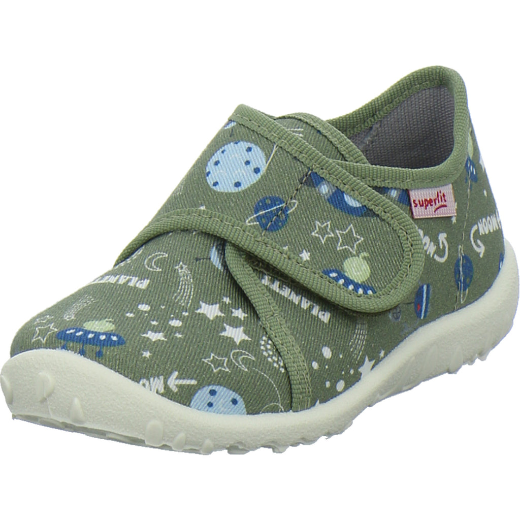 Superfit Hausschuhe Kinder Unisex - Kinder Spotty Hellgrün