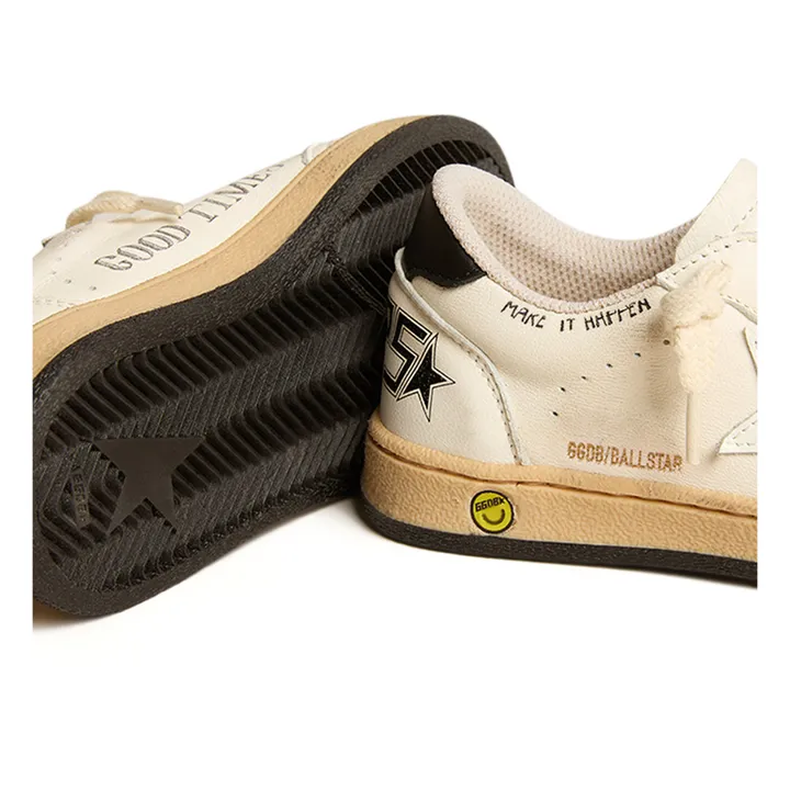 Golden Goose Baskets Lacets Ballstar | Blanc