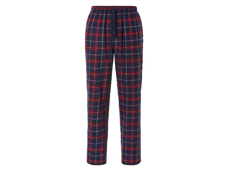 Heren flanellen pyjamabroek