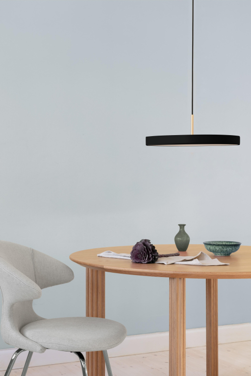 Umage Asteria Plus hanglamp LED medium Ø43 messing/Black