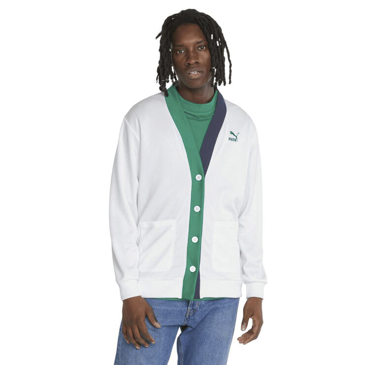 Puma tennis club cardigan White