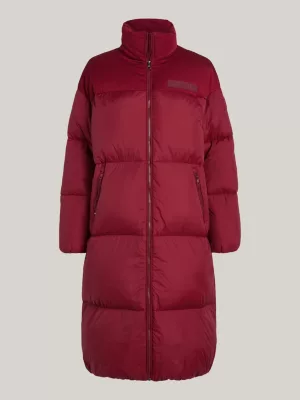 Jaqueta puffer maxi relaxada New York reciclada