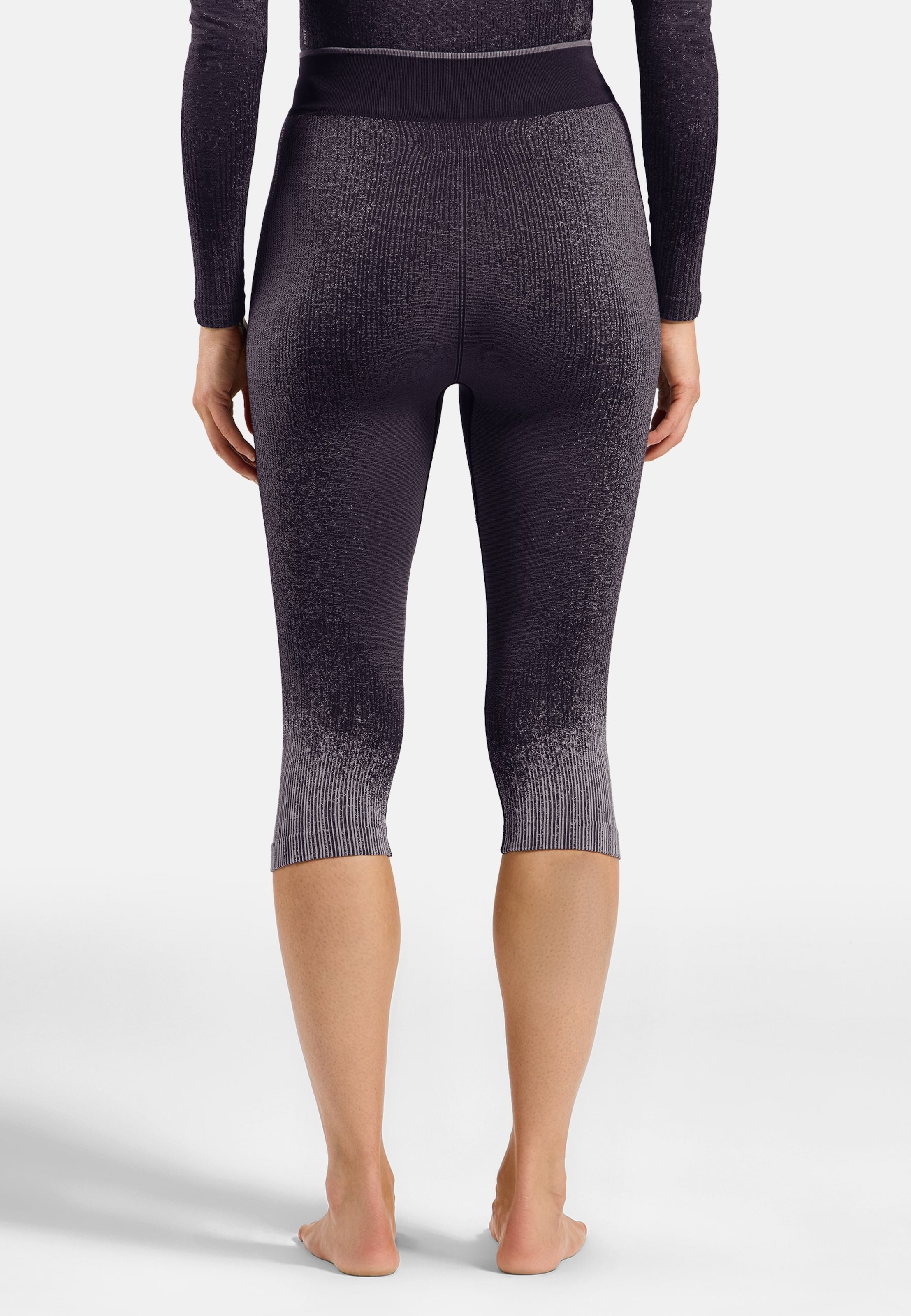 Blackcomb Base Layer 3/4 Tights in gray ridge