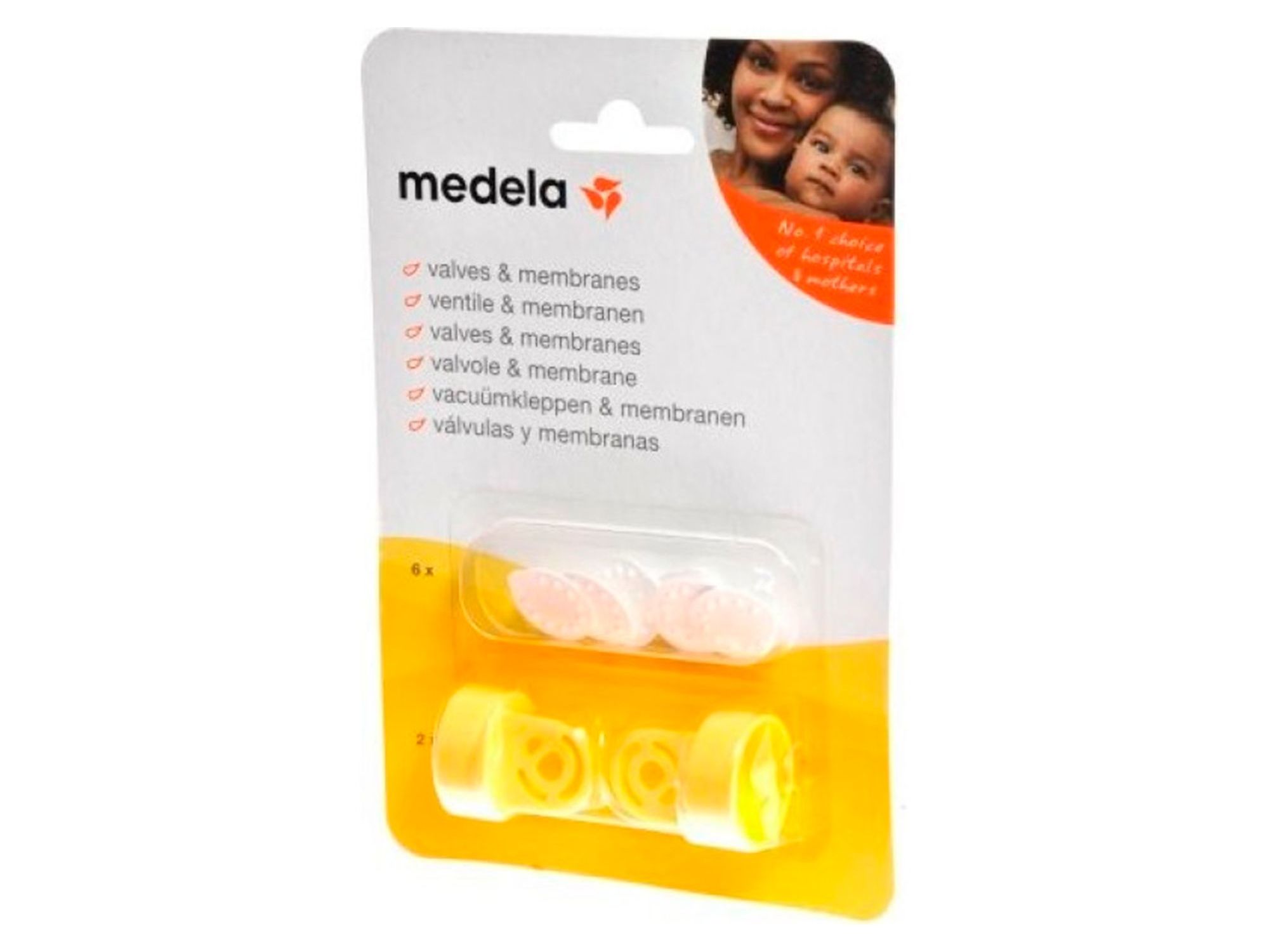 PACK MEDELA 2 VALVULAS   6 MEMBRANAS