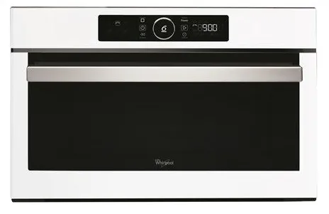 Whirlpool Absolute AMW 730/WH - Mikrobølgeovn med grill - til indbygning - 31 liter - 1000 W - hvid