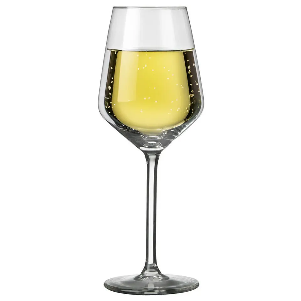 Royal Leerdam Wijnglazen Carre - 6x stuks - witte wijn - 370 ml