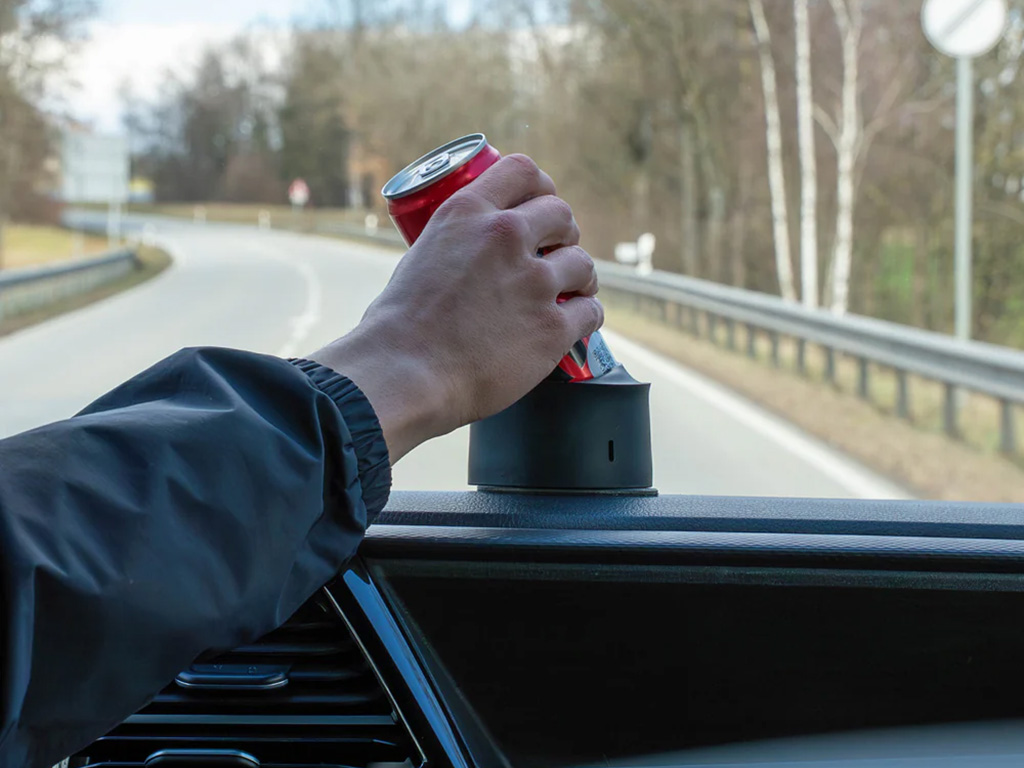 Silwy universele magnetische blikjes en flesjes houder met pad