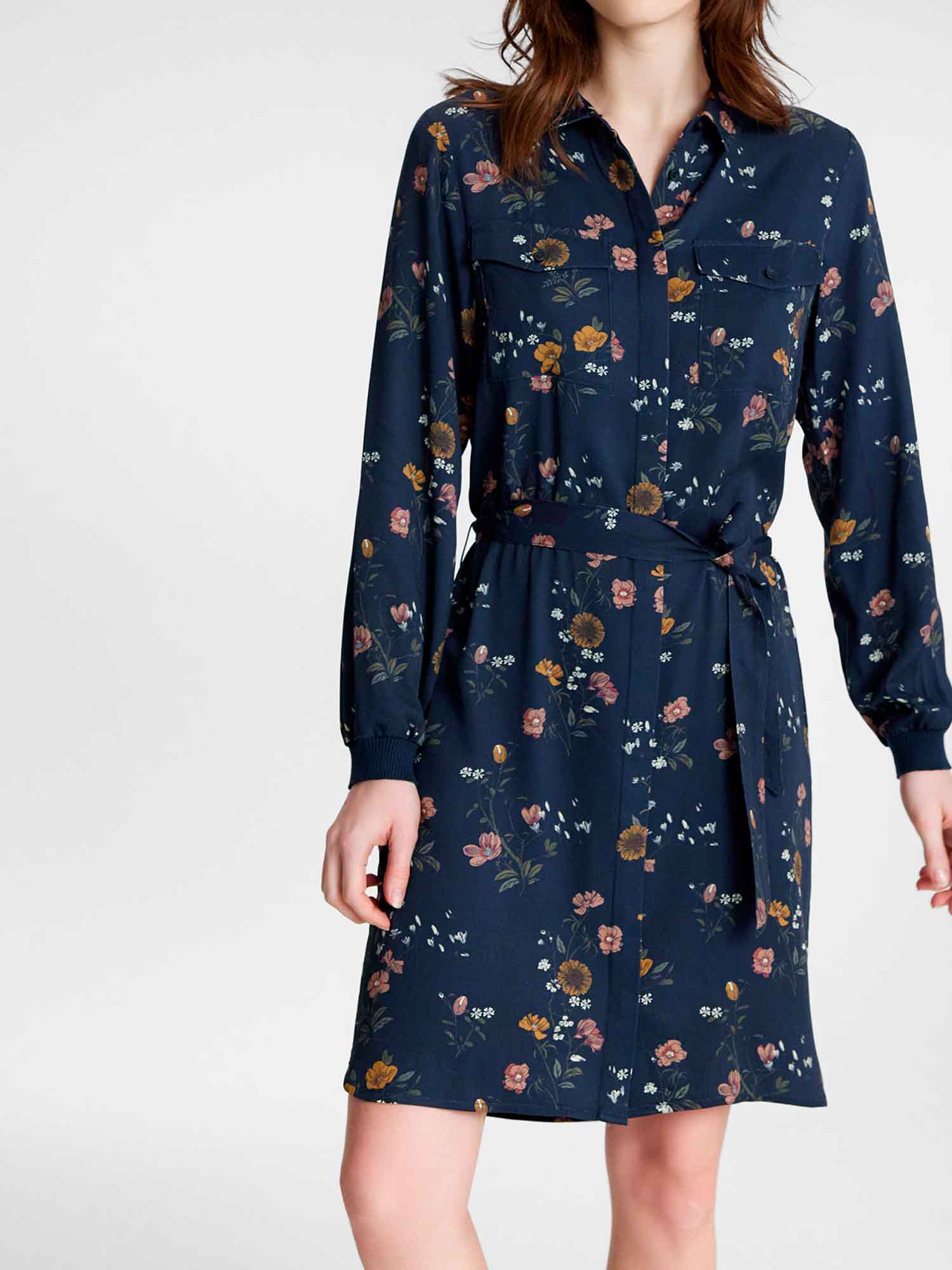 Robe Femme A Motif Marine