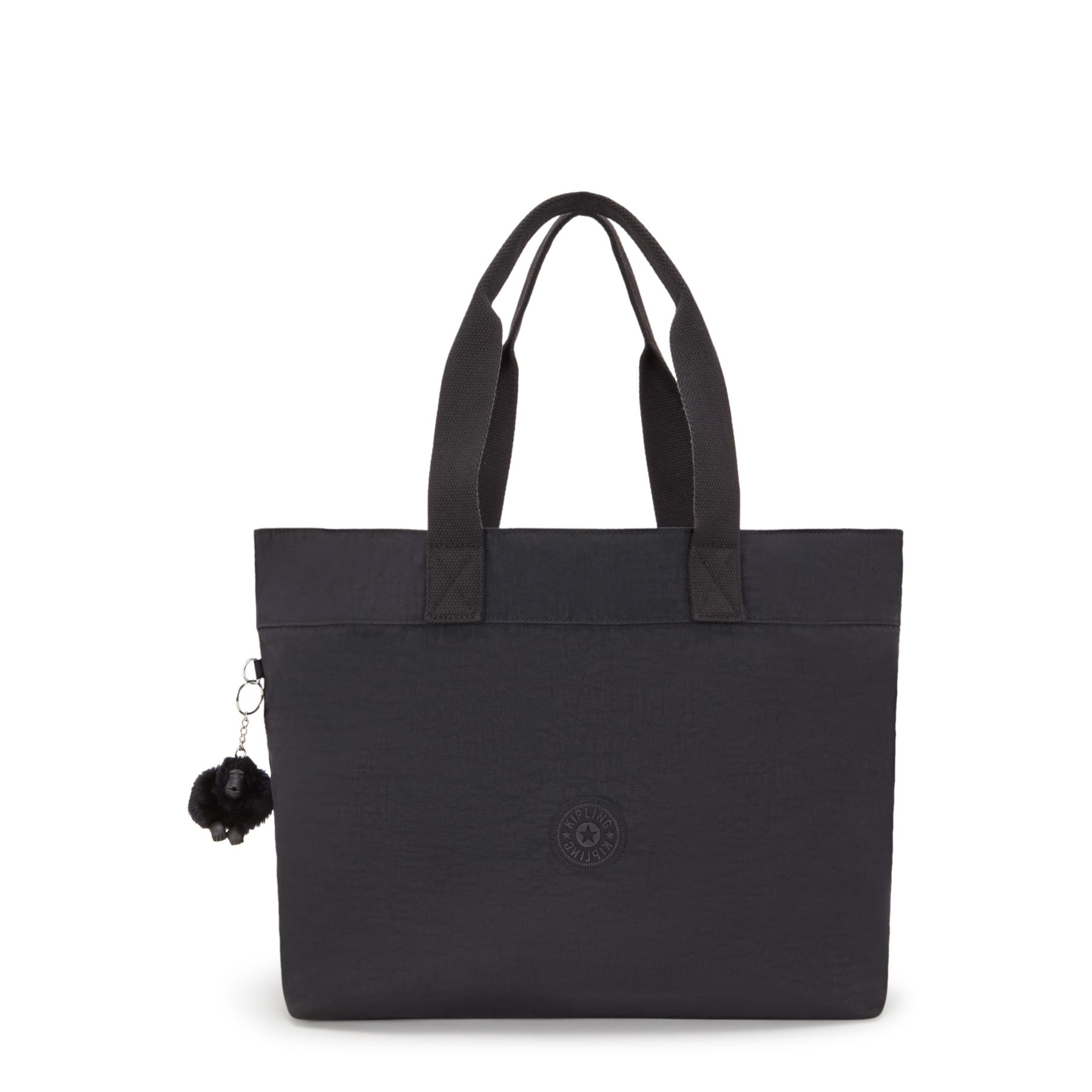 COLISSA Grand fourre-tout avec compartiment pour ordinateur portable - Black Noir
