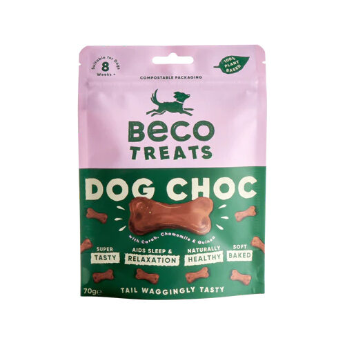 Beco Treats - Dog Choc met Carob, Kamille & Quinoa
