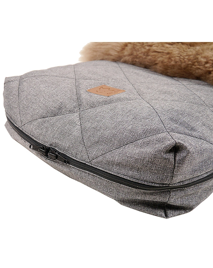Buggy-Fußsack NELLY CAPPUCCINO in anthracite