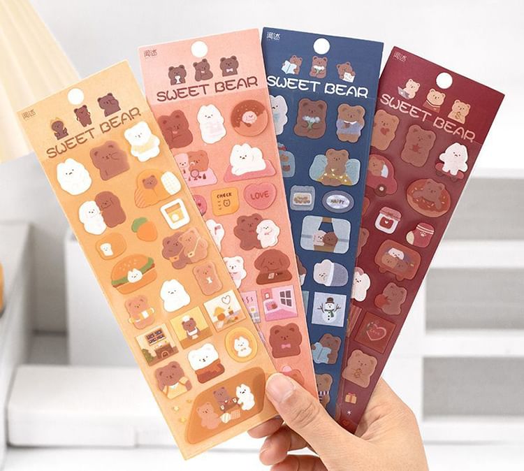 Kumi Fanchant - Berenprint PET-stickers