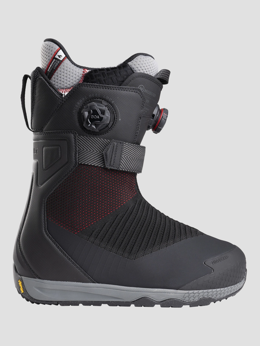 Nidecker Index BOA 2025 Snowboard Boots black