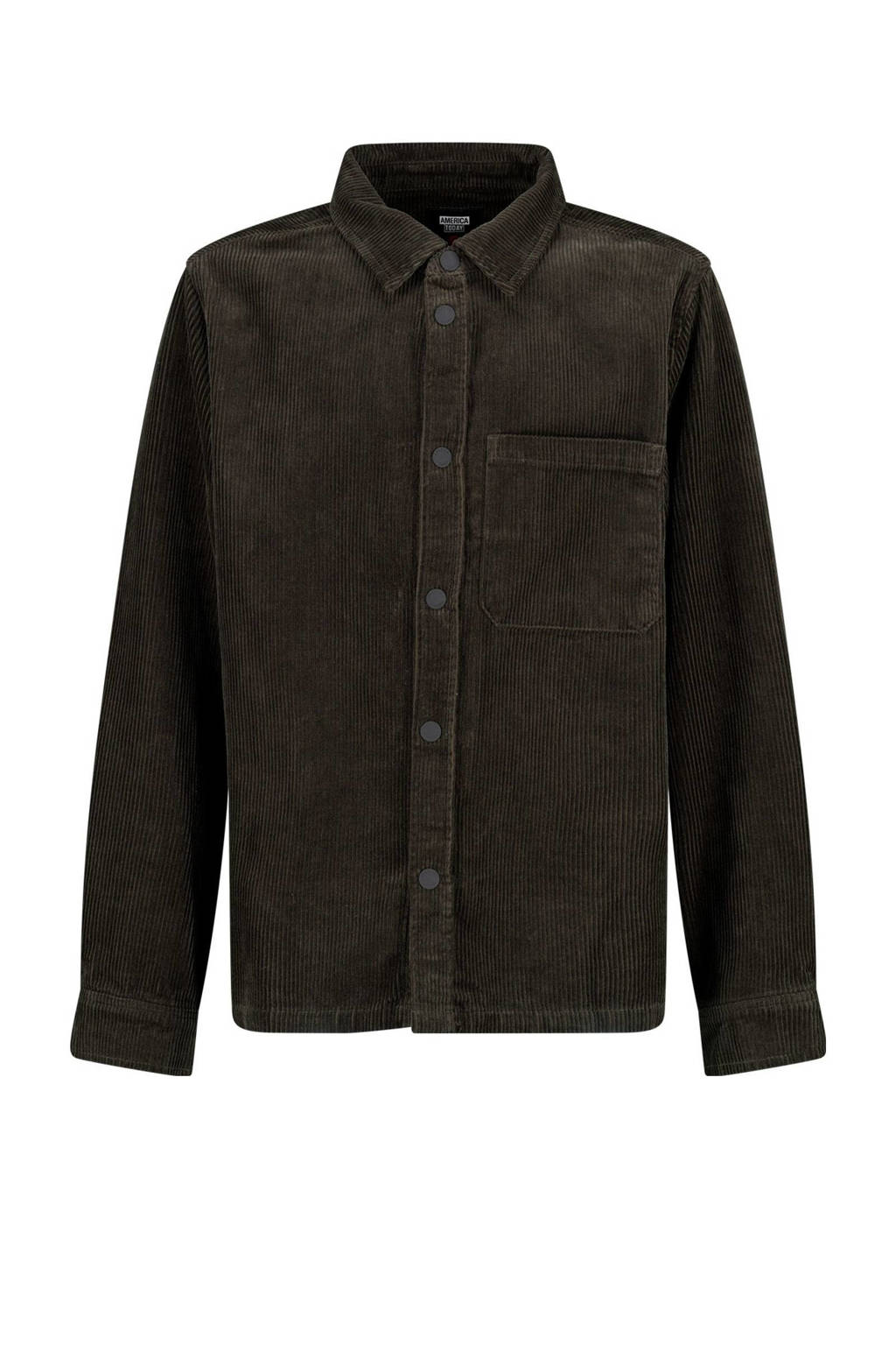 America Today Overshirt donkergrijs