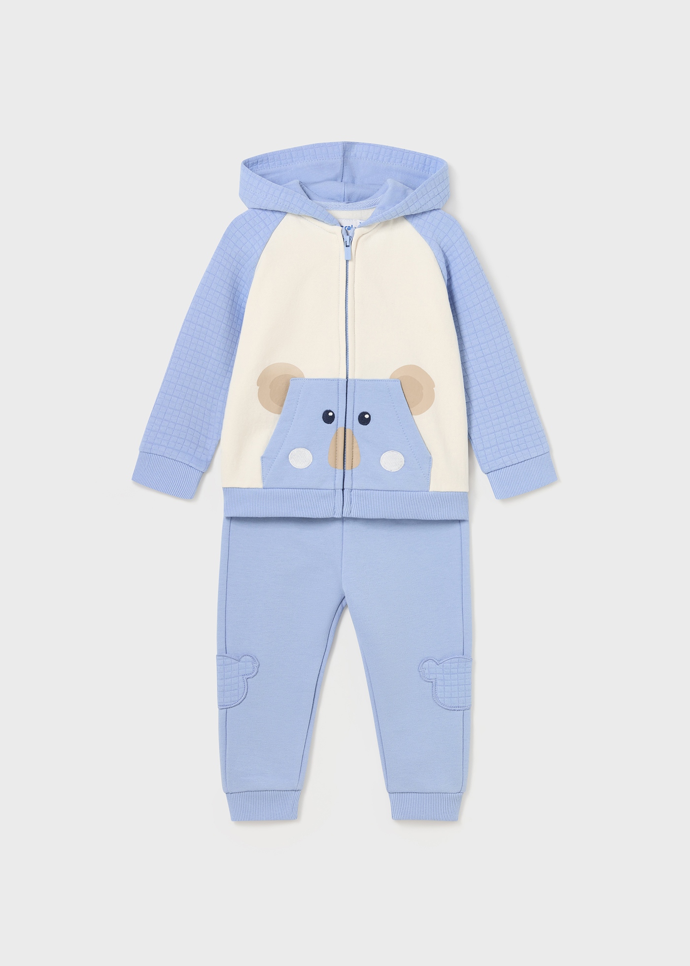 Conjunto de moletom infantil de duas peças