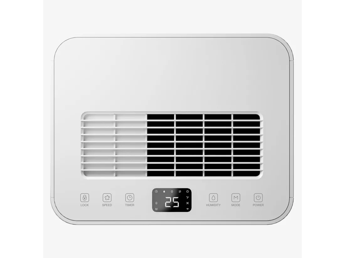 Pro Breeze Déshumidificateur 20ljour omnidry avec mode linge et contrôle via application intelligente pour pièce jusqu'à 35 m²